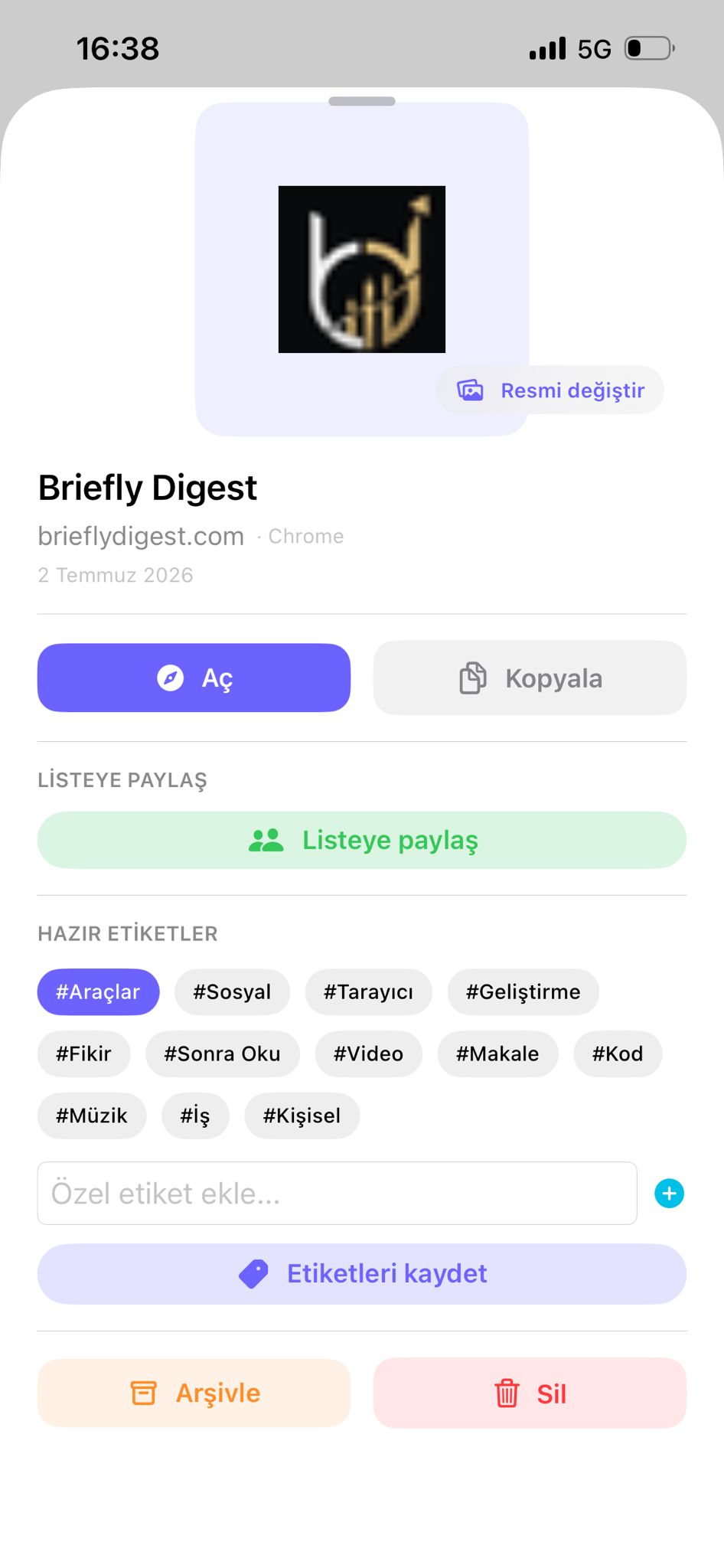 Collect screenshot 5